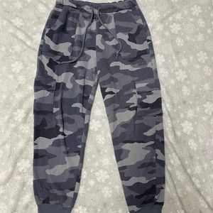 Camouflage sweatpants